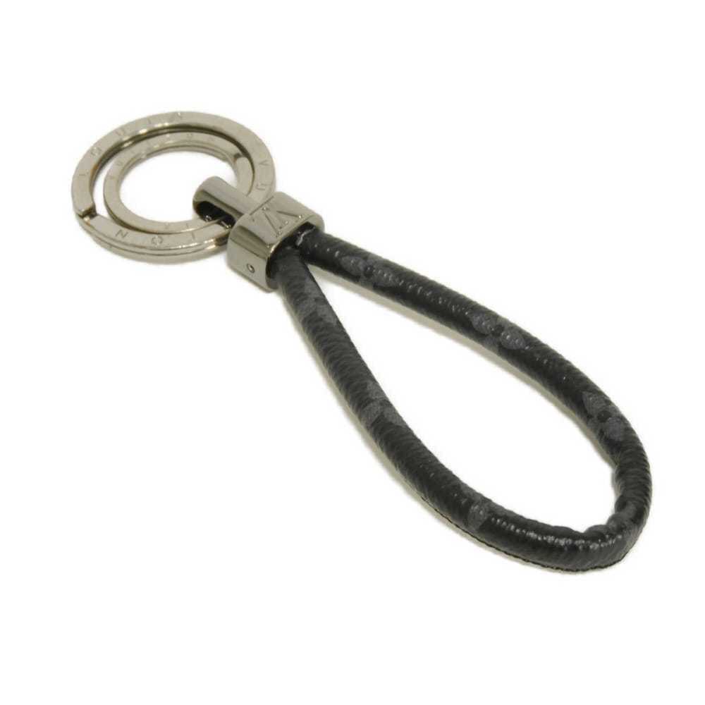 Louis Vuitton LOUIS VUITTON Keychain Portefeuille LV Harlow Logo Flower Black...